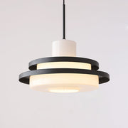 Nordic Style Double layer Bauhaus Equator Glass Pendant Lamp