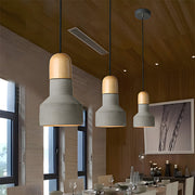 Colorful Cement Pendant Lights for Living Room