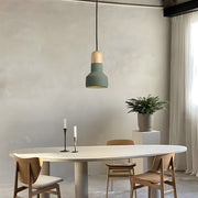 Colorful Cement Pendant Lights for Living Room