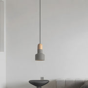 Colorful Cement Pendant Lights for Living Room