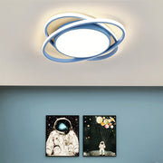 Creative Colorful Flush Mount Bedroom Ceiling Light