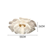 Modern LED Flower Shape Bedroom Ceiling Light