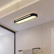 Modern Nordic Minimalist Long LED Dimmable Ceiling Lighting
