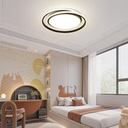 Modern Round Spiral Ring LED Ceiling Light