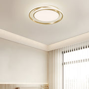 Modern Round Spiral Ring LED Ceiling Light