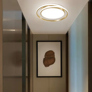 Modern Round Spiral Ring LED Ceiling Light
