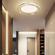 Modern Round Spiral Ring LED Ceiling Light