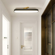 Muscato Black Semi Flush Mount LED Dimmable Ceiling Light