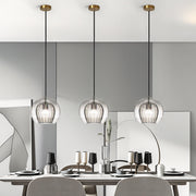 Nordic Design Spherical Glass Kitchen Island Pendant Lights