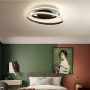 Creative Simple Iron Bedroom Ceiling Light