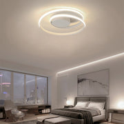 Modern Round Spiral Ring LED Ceiling Light
