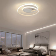 Creative Simple Iron Bedroom Ceiling Light