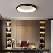 Nordic Decor Round Plate LED Living Room Ceiling Light
