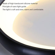 Nordic Decor Round Plate LED Living Room Ceiling Light