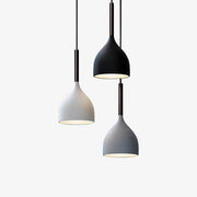 Contemporary Metal Triple Ceiling Lamp