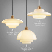 Nordic Contemporary Glass Design Pendant Light