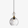 Minimalist Colorful Globe Glass Dining Room Pendant Light