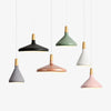 Modern Nordic Macaron Creative Wooden Pendant Lamp