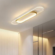 Contemporary Minimalist Iron Living Room LED Ceiling Light