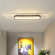 Contemporary Minimalist Iron Living Room LED Ceiling Light