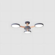 Nordic Multi-Ring LED Living Room Ceiling Light