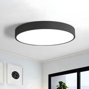 Simple Round LED Flush Mount Dimmable Ceiling Light