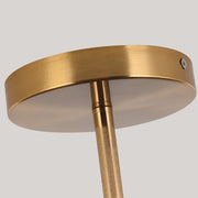 Walnut LED Semi-Flush Dimmable Ceiling Lamp