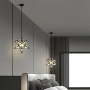 Nordic Creative Stars Metal Pendant Lights For Living Room