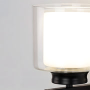 Vintage Bedside Wall Light With Glass Shade