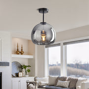 Vintage Copper Glass Modern Ceiling Lights