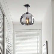 Vintage Copper Glass Modern Ceiling Lights