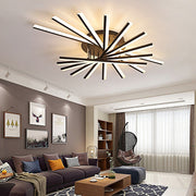 Nordic Metal Creative Strip LED Ceiling Light