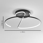 Nordic Minimalism LED Iron Living Room Ceiling Light