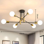 Modern Nordic Design Black Ceiling Lights