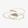 Modern Minimalist Creative White Multi-ring Living Room LED Ceiling Lights