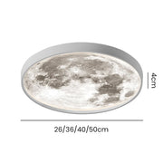 Creative LED Moon Ceiling Lighting