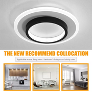 Round Simple Acrylic LED Living Room Ceiling Lights