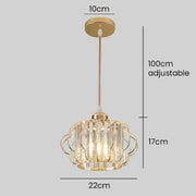 Luxurious Glass Hallway Ceiling Light