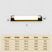 IP65 Simple Linear Strip LED Outdoor Wall Light