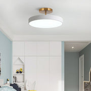 Modern Round Acrylic Color LED Dimmable Ceiling Light