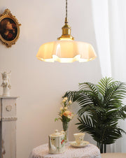 French Flower Pendant Light - Gleamlamp