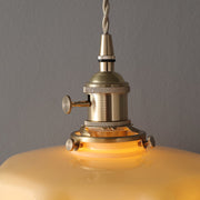 Tiffany Pleated Edge Glass Pendant Light