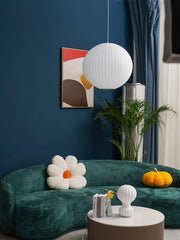 Contemporary Bubble Fabric Pendant Lamp
