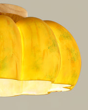 Creative Resin Pumpkin Ceiling Light